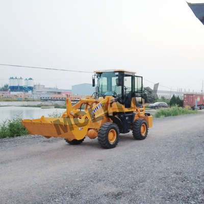 Operating Load 1500kg Front End  Wheel  Loader,Isuzu Axle Wheel Shovel Loader