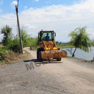 Front With Bucket Compact Wheel Loaders 20.5-16 Tire EU Stage II Yun Nei 490