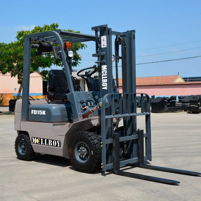 Sturdy Diesel Counterbalanced Forklift FD15 Engine Power 32 KW