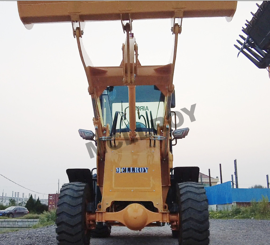 Operating Load 1500kg Front End  Wheel  Loader,Isuzu Axle Wheel Shovel Loader