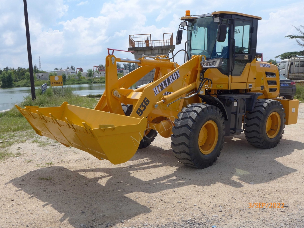 front loading shovel Small Wheel Loaders 2500 kg Work load