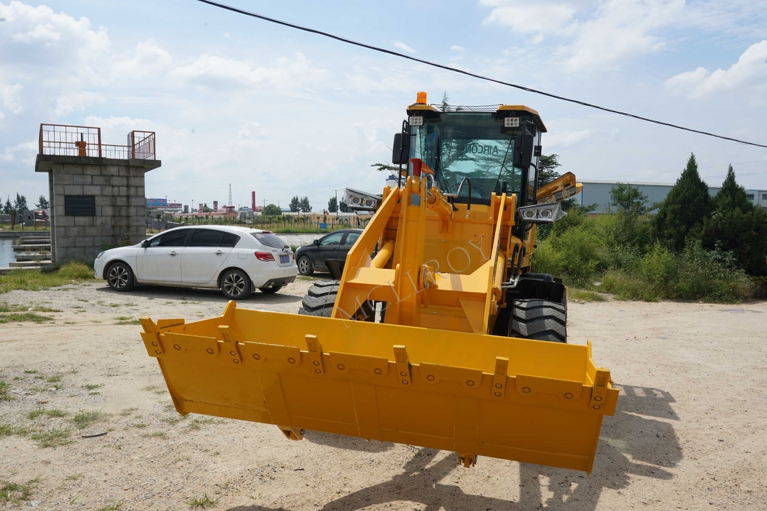 front loading shovel Small Wheel Loaders 2500 kg Work load