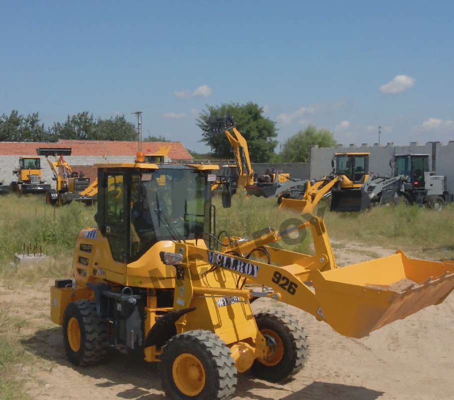 2210mm Axle Base Mini Wheel Loader For Transporting Large Scale Materials