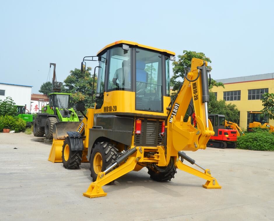 0.7m3 Bucket Articulated Mini Backhoe Loader MCLLROY MB10-20 1000Kg Rate Loading