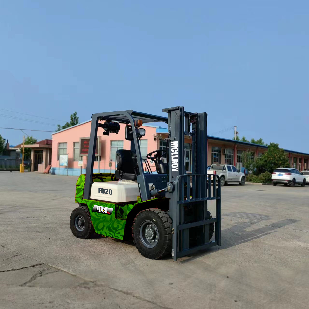 Overall Length 3523/2453 Mm Low Noise Levels Forklift Truck Total Weight 2660 KG Productive Forklift