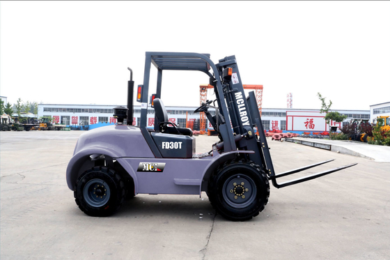 Độ cao bảo vệ trên không 2210 mm Hoạt động linh hoạt đất thô xe nâng xe tải cao ga 100 mm an toàn